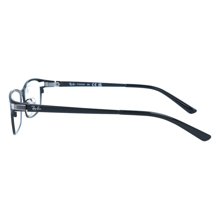 【訳あり・店頭展示品/外箱なし】 レイバン メガネフレーム 伊達メガネ Ray-Ban RX8727D 1074 54サイズ スクエア型 アウトレット品 ユニセックス メンズ レディース | 黒縁 クロブチ