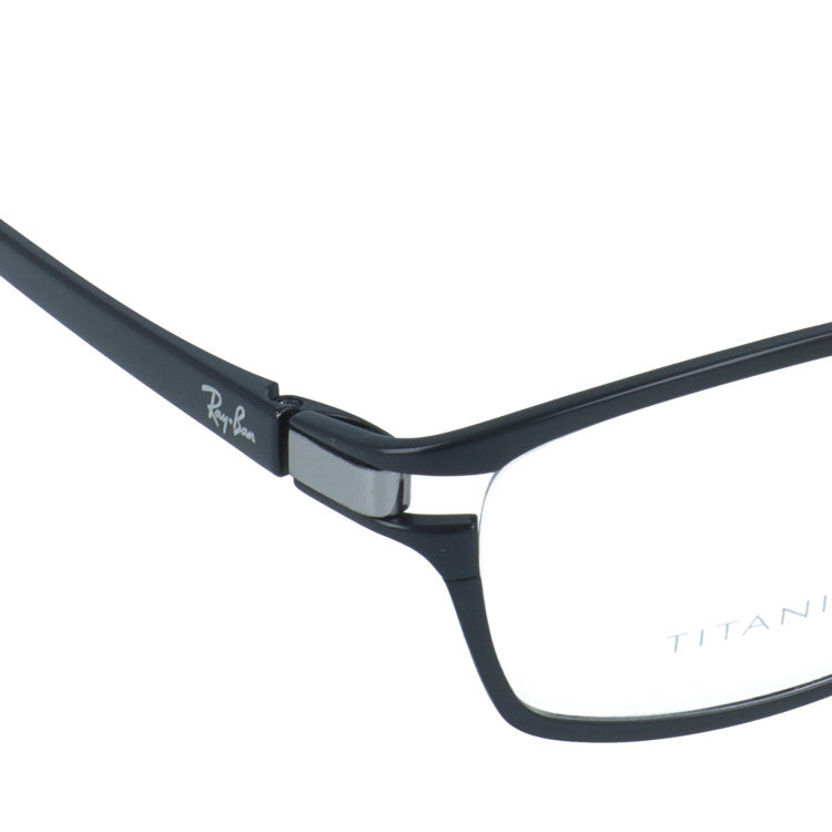 【訳あり・店頭展示品/外箱なし】 レイバン メガネフレーム 伊達メガネ Ray-Ban RX8727D 1074 54サイズ スクエア型 アウトレット品 ユニセックス メンズ レディース | 黒縁 クロブチ