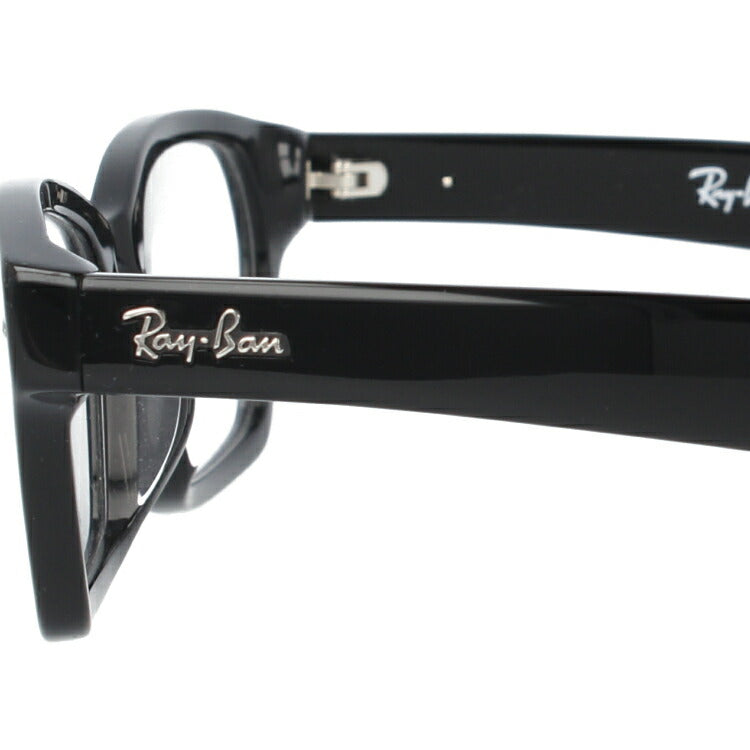 レイバン メガネ フレーム RX5344D 2000 55 アジアンフィット スクエア型 メンズ レディース 眼鏡 度付き 度なし 伊達メガネ ブランドメガネ 紫外線 ブルーライトカット 老眼鏡 花粉対策 Ray-Ban