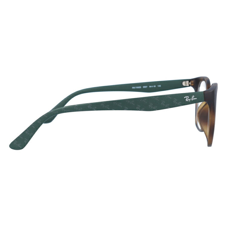 レイバン メガネ フレーム RX7060D 5557 54 アジアンフィット ウェリントン型 メンズ レディース 眼鏡 度付き 度なし 伊達メガネ ブランドメガネ 紫外線 ブルーライトカット 老眼鏡 花粉対策 Ray-Ban