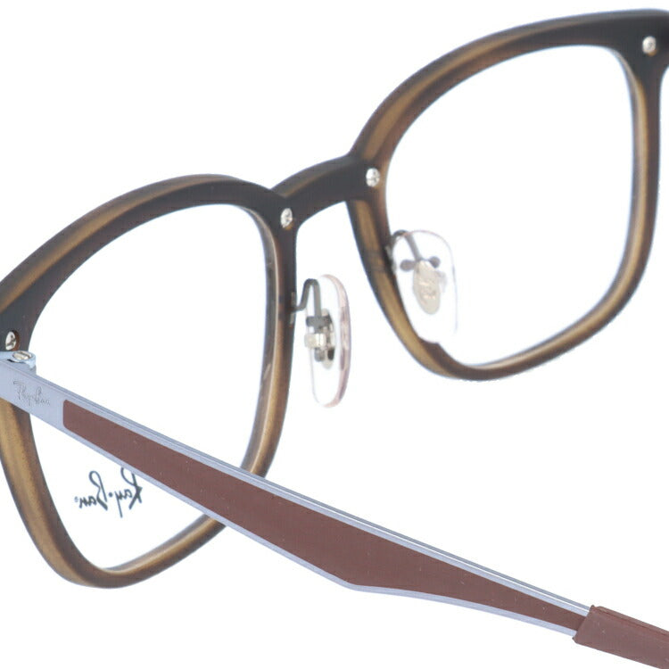 レイバン メガネ フレーム RX7117 8016 50 スクエア型 メンズ レディース 眼鏡 度付き 度なし 伊達メガネ ブランドメガネ 紫外線 ブルーライトカット 老眼鏡 花粉対策 Ray-Ban