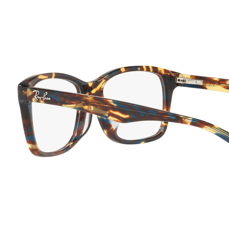 レイバン メガネ フレーム RX5228F 5711 55 アジアンフィット スクエア型 メンズ レディース 眼鏡 度付き 度なし 伊達メガネ ブランドメガネ 紫外線 ブルーライトカット 老眼鏡 花粉対策 Ray-Ban