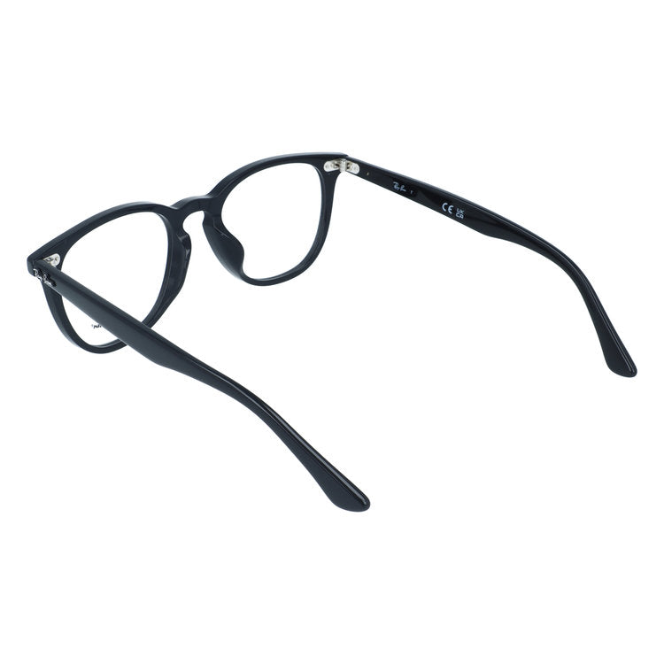 【訳あり・店頭展示品/外箱なし】 レイバン メガネフレーム 伊達メガネ アジアンフィット Ray-Ban RX7159F 2000 52サイズ ボストン型 ローブリッジフィット アウトレット品 ユニセックス メンズ レディース | 黒縁 クロブチ