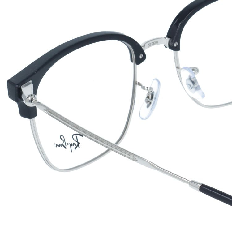 レイバン メガネフレーム 伊達メガネ Ray-Ban RX7216 2000 51サイズ NEW CLUBMASTER OPTICS ニュークラブマスター ブロースクエア型 ユニセックス 男女兼用 メンズ レディース メガネ 眼鏡 フレーム ブランド おしゃれ ギフトラッピング無料 プレゼント 誕生日【海外正規品】