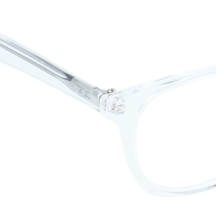 【訳あり・店頭展示品】レイバン メガネフレーム 伊達メガネ アジアンフィット（フルフィット） 調整可能ノーズパッド（クリングス） Ray-Ban RX5386D（RB5386D） 2001 53サイズ ウェリントン型 透明フレーム アウトレット品 ユニセックス メンズ レディース