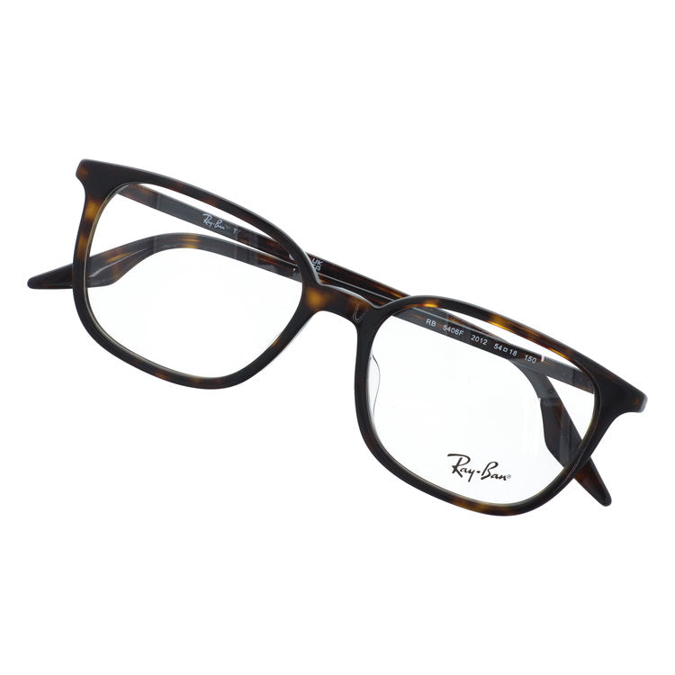 【訳あり・店頭展示品】レイバン メガネフレーム 伊達メガネ アジアンフィット Ray-Ban RX5406F（RB5406F） 2012 54サイズ ウェリントン型 細フレーム アウトレット品 ユニセックス メンズ レディース