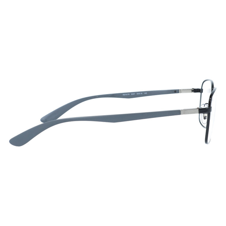 【訳あり・店頭展示品】レイバン メガネフレーム 伊達メガネ Ray-Ban RX6478（RB6478） 3057 53サイズ スクエア型 アウトレット品 ユニセックス メンズ レディース