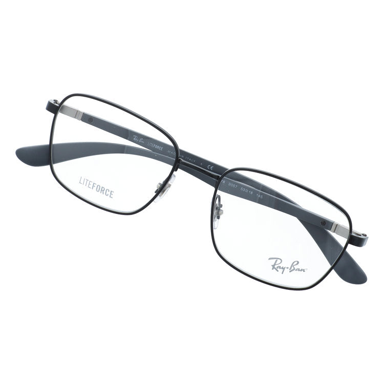 【訳あり・店頭展示品】レイバン メガネフレーム 伊達メガネ Ray-Ban RX6478（RB6478） 3057 53サイズ スクエア型 アウトレット品 ユニセックス メンズ レディース