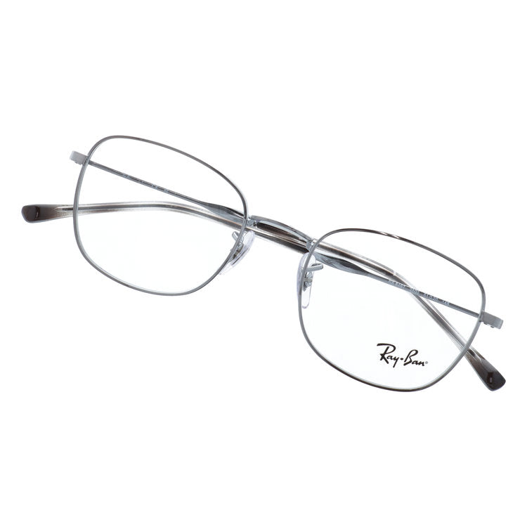 【訳あり・店頭展示品】レイバン メガネフレーム 伊達メガネ Ray-Ban RX6497（RB6497） 2502 51サイズ ウェリントン型 スクエアウェリントン アウトレット品 ユニセックス メンズ レディース