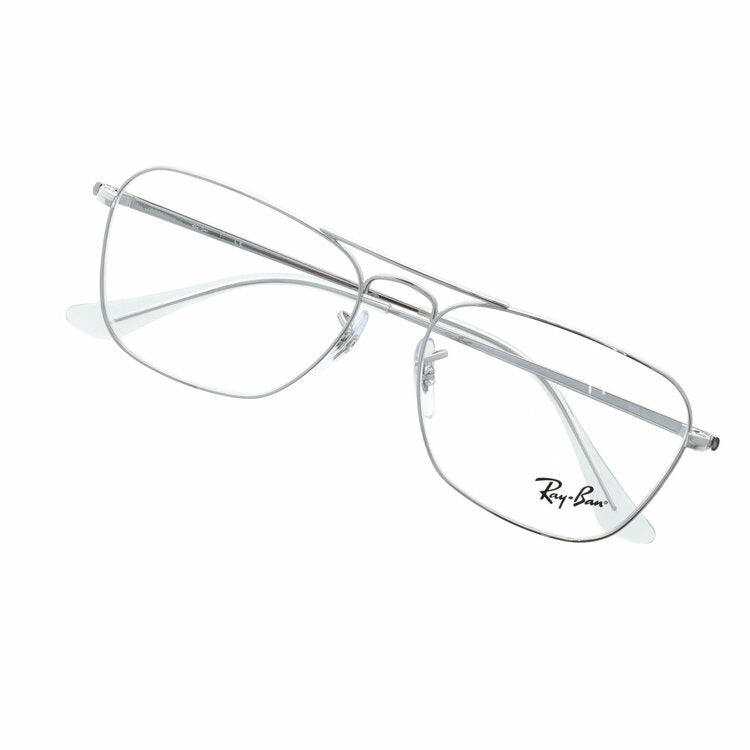 【訳あり・店頭展示品】レイバン メガネフレーム キャラバンツー 伊達メガネ Ray-Ban CARAVAN II RX6536（RB6536） 2501 55サイズ ウェリントン型 ダブルブリッジ アウトレット品 ユニセックス メンズ レディース