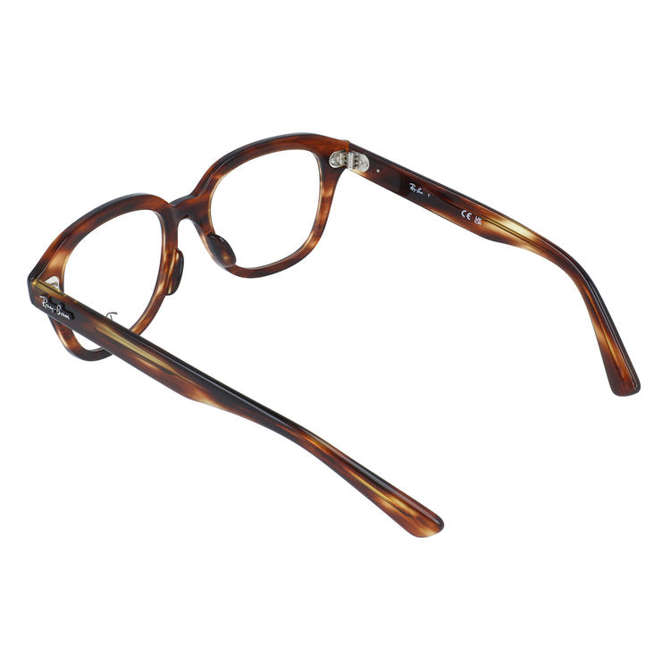 【訳あり・店頭展示品】レイバン メガネフレーム エリカ 伊達メガネ アジアンフィット Ray-Ban ERIK RX7215F（RB7215F） 2144 51サイズ スクエアウェリントン型 太縁メガネ アウトレット品 ユニセックス メンズ レディース