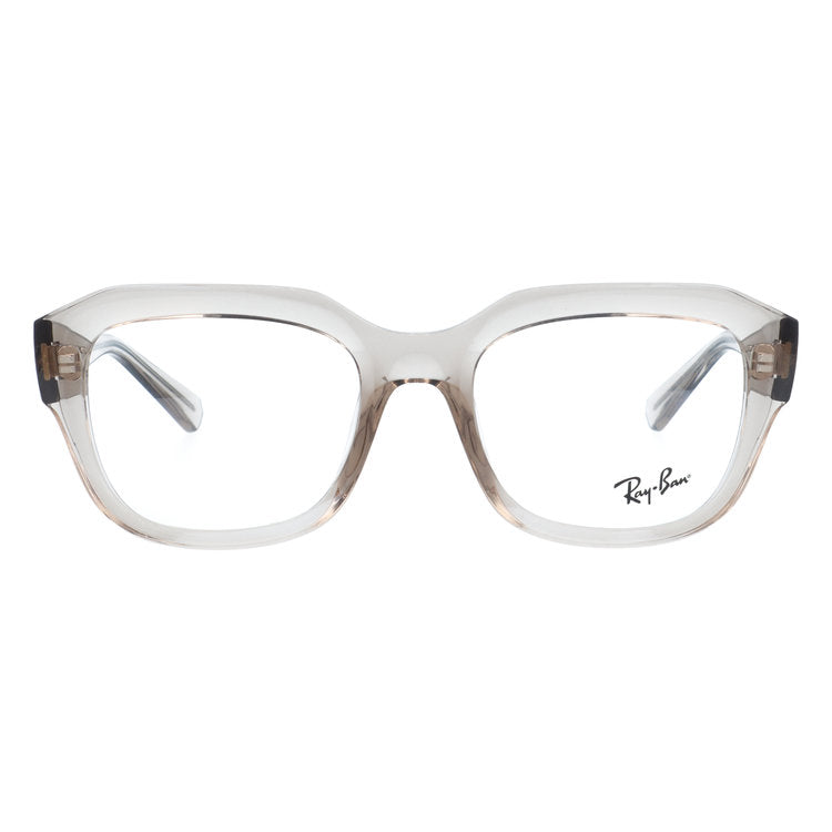 【訳あり・店頭展示品】レイバン メガネフレーム レオニード 伊達メガネ アジアンフィット Ray-Ban LEONID RX7225F（RB7225F） 8317 54サイズ ウェリントン型 BIO-BASED バイオベース サステナブル素材 太縁 アウトレット品 ユニセックス メンズ レディース