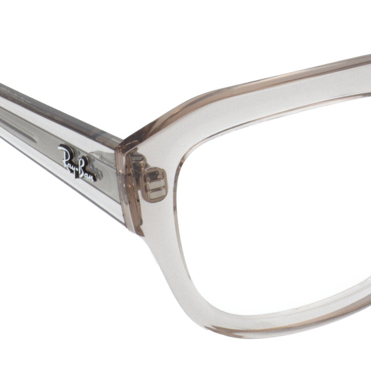 【訳あり・店頭展示品】レイバン メガネフレーム レオニード 伊達メガネ アジアンフィット Ray-Ban LEONID RX7225F（RB7225F） 8317 54サイズ ウェリントン型 BIO-BASED バイオベース サステナブル素材 太縁 アウトレット品 ユニセックス メンズ レディース