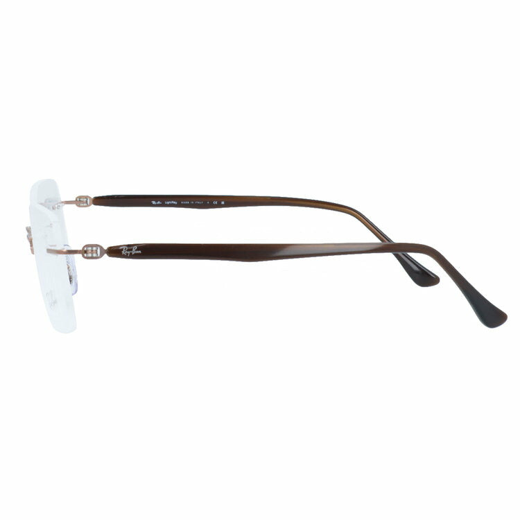 【訳あり・店頭展示品】レイバン メガネフレーム 伊達メガネ Ray-Ban RX8767（RB8767） 1227 53サイズ スクエア型 リムレス ツーポイント 縁なし アウトレット品 ユニセックス メンズ レディース