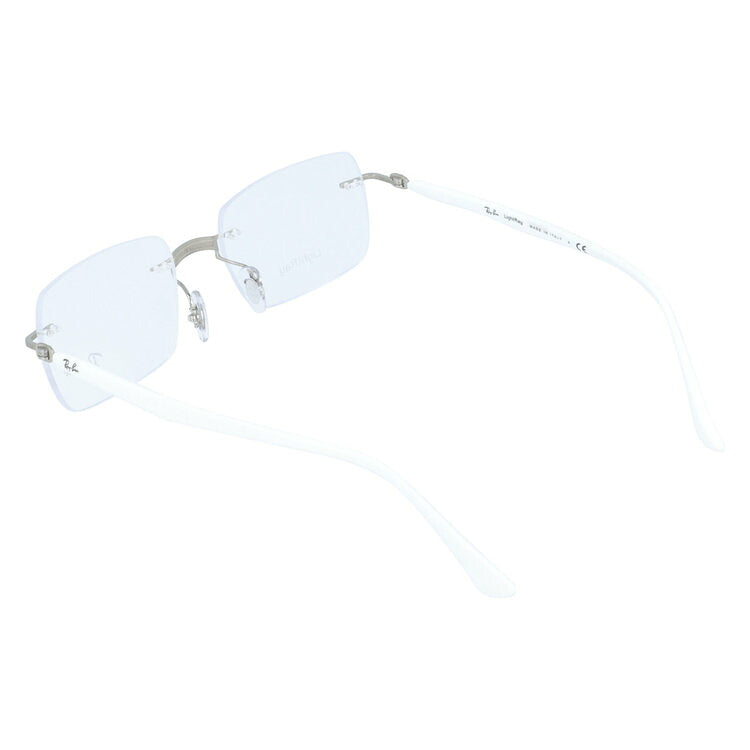 【訳あり・店頭展示品】レイバン メガネフレーム 伊達メガネ Ray-Ban RX8767（RB8767） 1228 51サイズ スクエア型 リムレス ツーポイント 縁なし アウトレット品 ユニセックス メンズ レディース