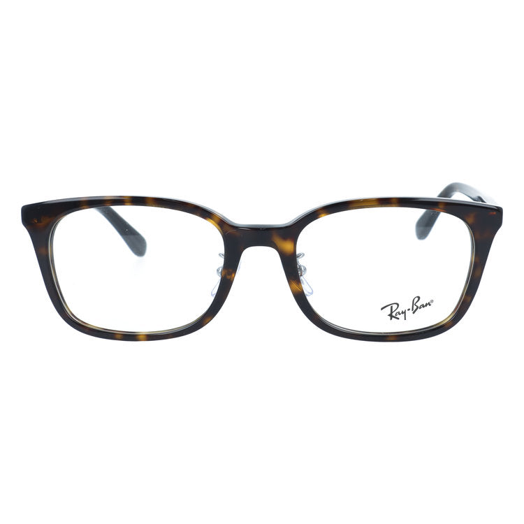 レイバン メガネフレーム 伊達メガネ アジアンフィット（フルフィット） 調整可能ノーズパッド（クリングス） Ray-Ban RX5407D 2012 52サイズ スクエア型 べっ甲柄 ベヨネッタメガネ ユニセックス メンズ レディース