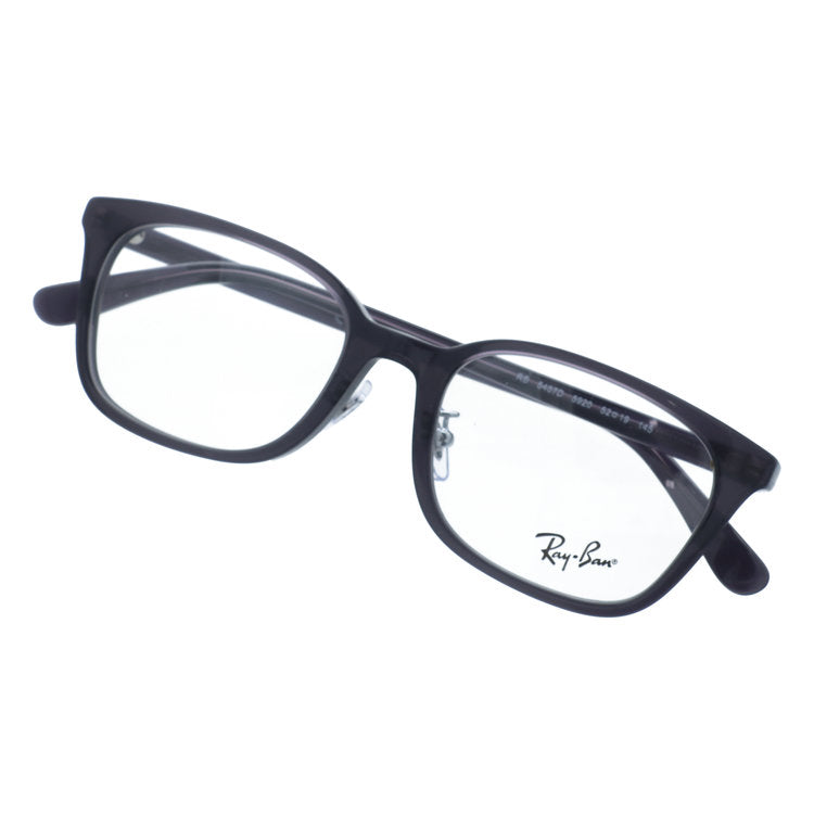 レイバン メガネフレーム 伊達メガネ アジアンフィット（フルフィット） 調整可能ノーズパッド（クリングス） Ray-Ban RX5407D 5920 52サイズ スクエア型 ベヨネッタメガネ ユニセックス メンズ レディース
