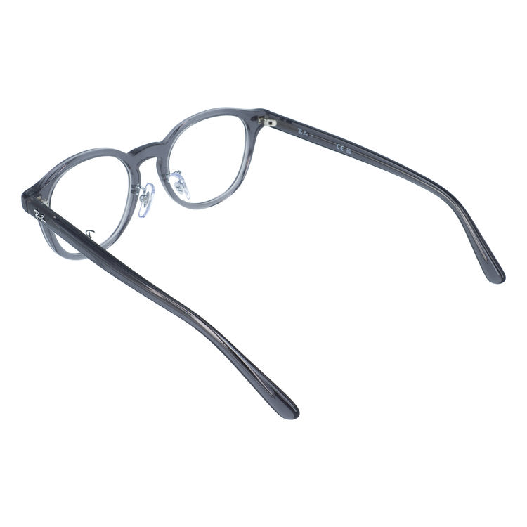 レイバン メガネフレーム 伊達メガネ アジアンフィット（フルフィット） 調整可能ノーズパッド（クリングス） Ray-Ban RX5443D 8268 49サイズ ボストン型 ユニセックス メンズ レディース