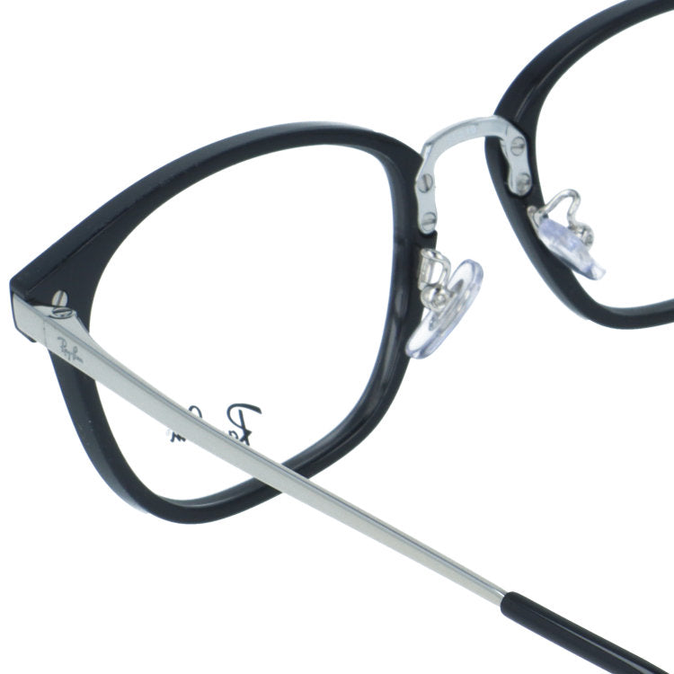 レイバン メガネフレーム 伊達メガネ アジアンフィット（フルフィット） 調整可能ノーズパッド（クリングス） Ray-Ban RX7247D 5753 51サイズ スクエア型 ユニセックス メンズ レディース