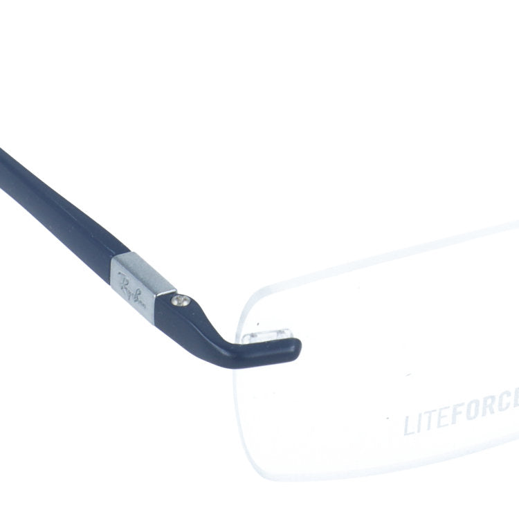 レイバン メガネフレーム ライトフォース 伊達メガネ Ray-Ban LITE FORCE RX8724 1217 54サイズ スクエア/ツーポイント型 リムレス ベヨネッタメガネ ツーポイント ユニセックス メンズ レディース