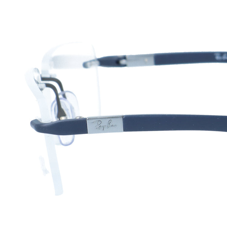 レイバン メガネフレーム ライトフォース 伊達メガネ Ray-Ban LITE FORCE RX8724 1217 56サイズ スクエア/ツーポイント型 リムレス ベヨネッタメガネ ツーポイント ユニセックス メンズ レディース