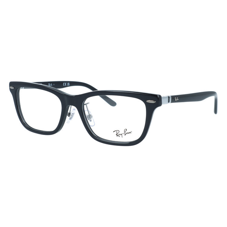 レイバン メガネフレーム 伊達メガネ アジアンフィット Ray-Ban RX5426D 8286 54サイズ ウェリントン型 黒縁 クロブチ ローブリッジフィット ユニセックス メンズ レディース
