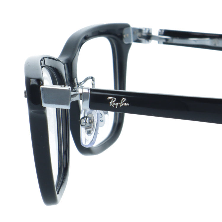 レイバン メガネフレーム 伊達メガネ アジアンフィット Ray-Ban RX5426D 8286 54サイズ ウェリントン型 黒縁 クロブチ ローブリッジフィット ユニセックス メンズ レディース
