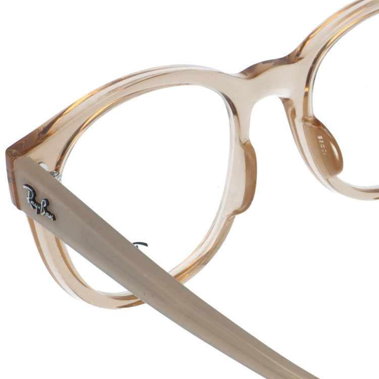 【訳あり・店頭展示品/外箱なし】 レイバン メガネフレーム 伊達メガネ アジアンフィット Ray-Ban RX7227F 8313 53サイズ ウェリントン型 ローブリッジフィット アウトレット品 ユニセックス メンズ レディース