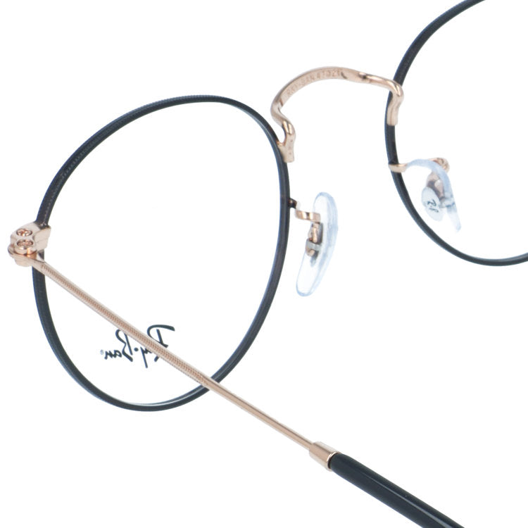 レイバン メガネフレーム ラウンドメタル 伊達メガネ Ray-Ban ROUND METAL RX3447V 3173 47サイズ ラウンド型 小さめ 小顔 レディース向け 中顔面短縮 クラシックデザイン