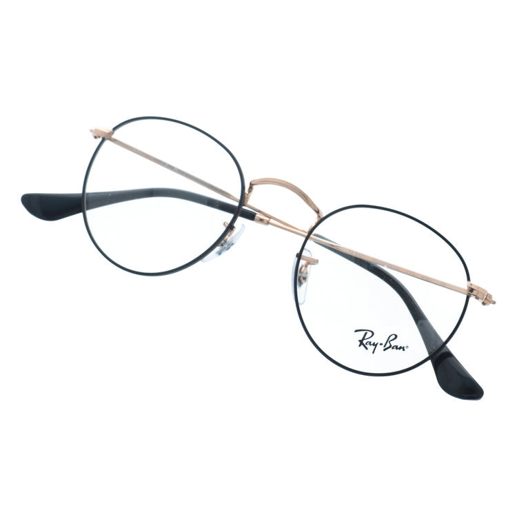 レイバン メガネフレーム ラウンドメタル 伊達メガネ Ray-Ban ROUND METAL RX3447V 3173 47サイズ ラウンド型 小さめ 小顔 レディース向け 中顔面短縮 クラシックデザイン