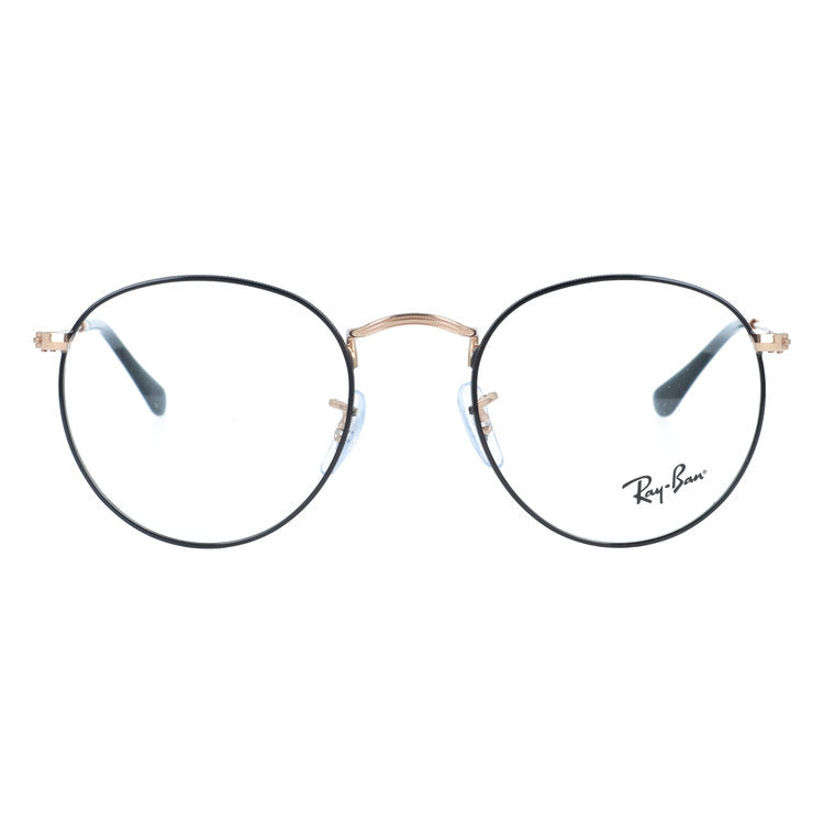 レイバン メガネフレーム ラウンドメタル 伊達メガネ Ray-Ban ROUND METAL RX3447V 3173 50サイズ ラウンド型 小さめ レディース向け 小顔なメンズにも ユニセックス 中顔面短縮 クラシックデザイン