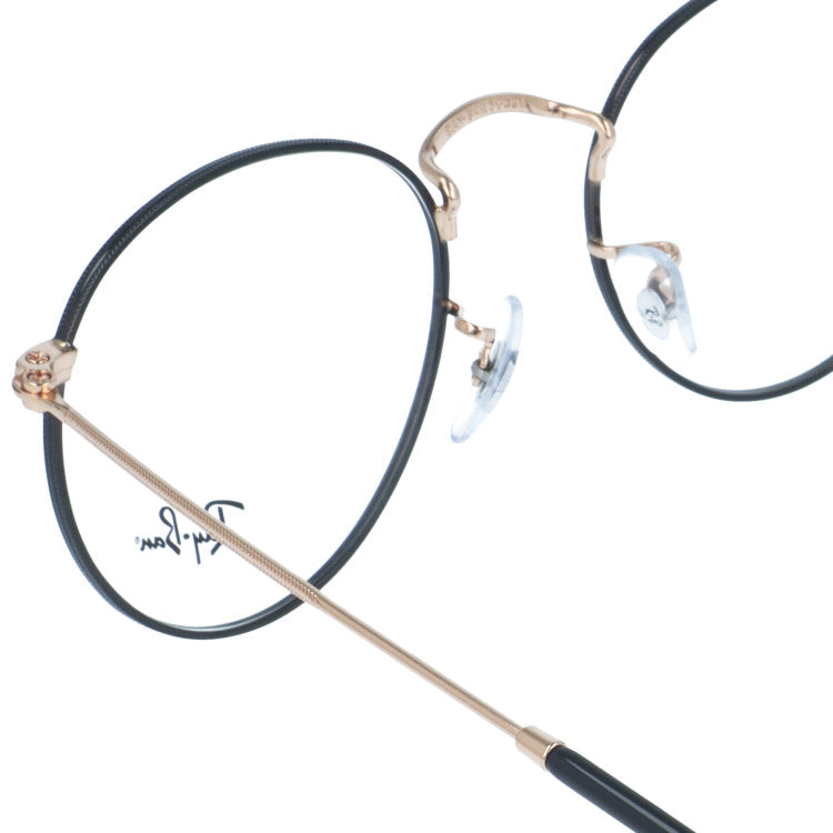 レイバン メガネフレーム ラウンドメタル 伊達メガネ Ray-Ban ROUND METAL RX3447V 3173 50サイズ ラウンド型 小さめ レディース向け 小顔なメンズにも ユニセックス 中顔面短縮 クラシックデザイン
