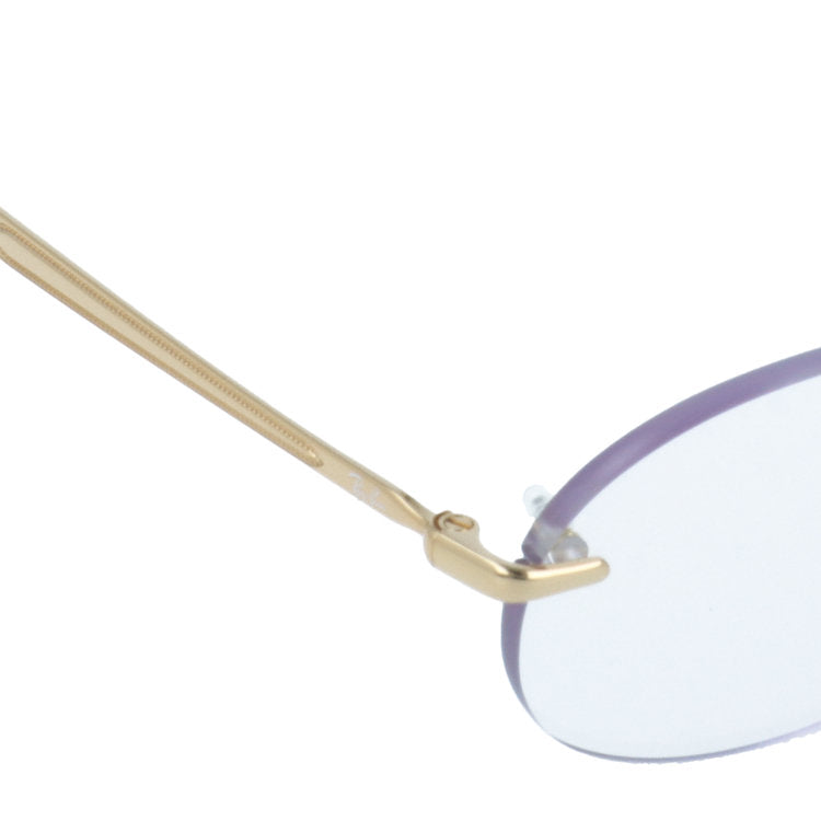 レイバン メガネフレーム 伊達メガネ Ray-Ban RX3767V 2500 50サイズ オーバル型 リムレス ツーポイント型 ユニセックス メンズ レディース