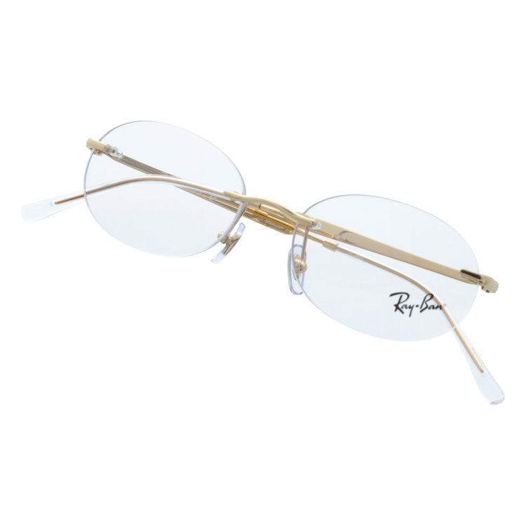レイバン メガネフレーム 伊達メガネ Ray-Ban RX3767V 2500 50サイズ オーバル型 リムレス ツーポイント型 ユニセックス メンズ レディース