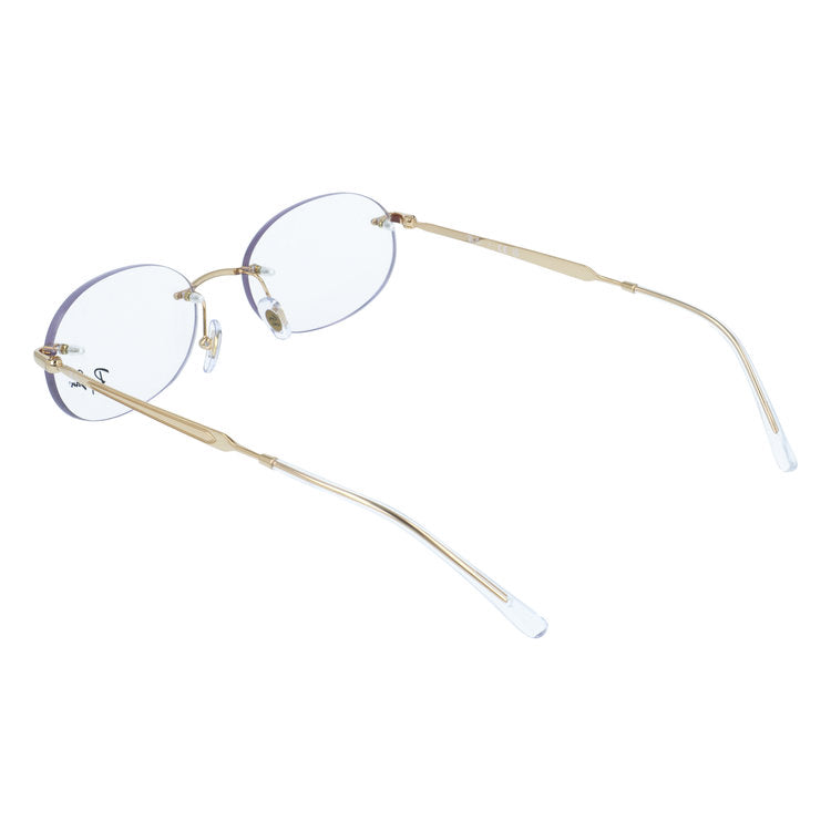 レイバン メガネフレーム 伊達メガネ Ray-Ban RX3767V 2500 52サイズ オーバル型 リムレス ツーポイント型 ユニセックス メンズ レディース