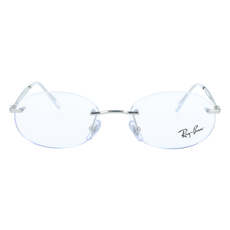 レイバン メガネフレーム 伊達メガネ Ray-Ban RX3767V 2501 50サイズ オーバル型 リムレス ツーポイント型 ユニセックス メンズ レディース