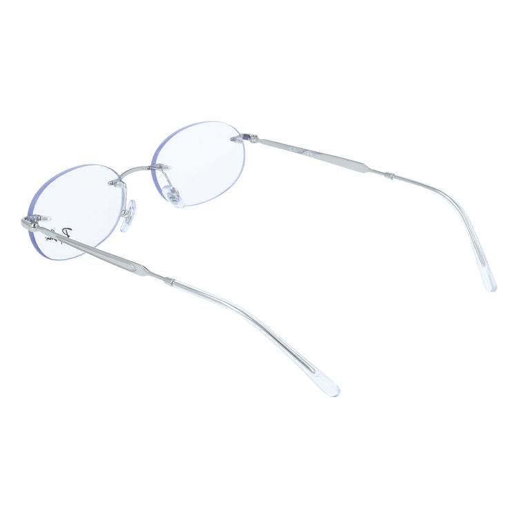 レイバン メガネフレーム 伊達メガネ Ray-Ban RX3767V 2501 50サイズ オーバル型 リムレス ツーポイント型 ユニセックス メンズ レディース