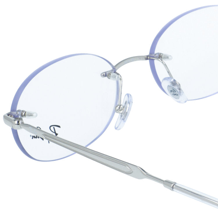 レイバン メガネフレーム 伊達メガネ Ray-Ban RX3767V 2501 50サイズ オーバル型 リムレス ツーポイント型 ユニセックス メンズ レディース