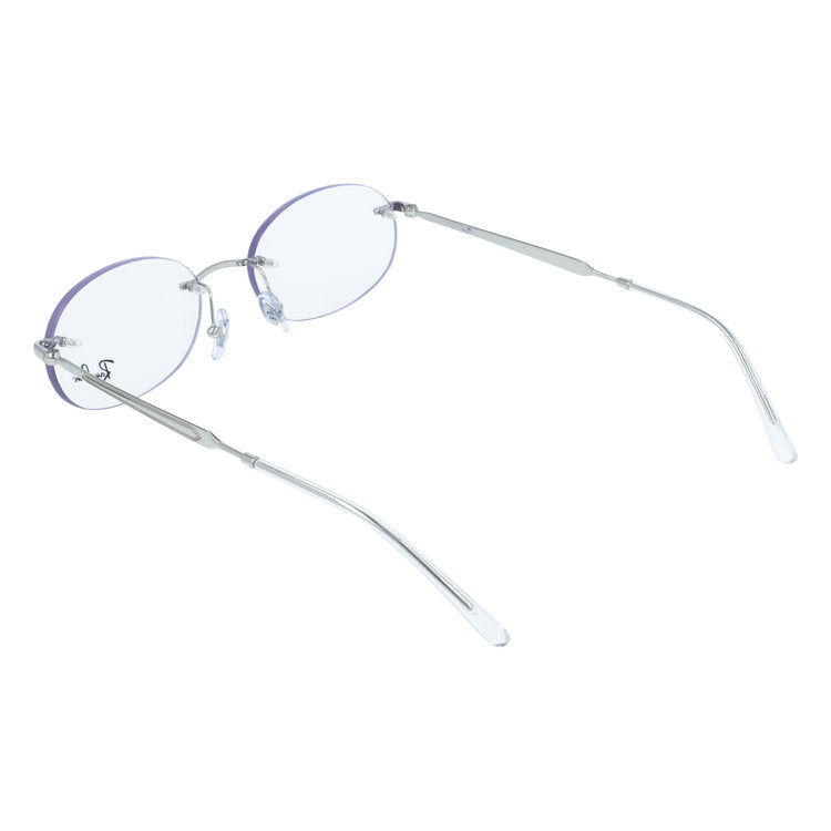 レイバン メガネフレーム 伊達メガネ Ray-Ban RX3767V 2501 52サイズ オーバル型 リムレス ツーポイント型 ユニセックス メンズ レディース