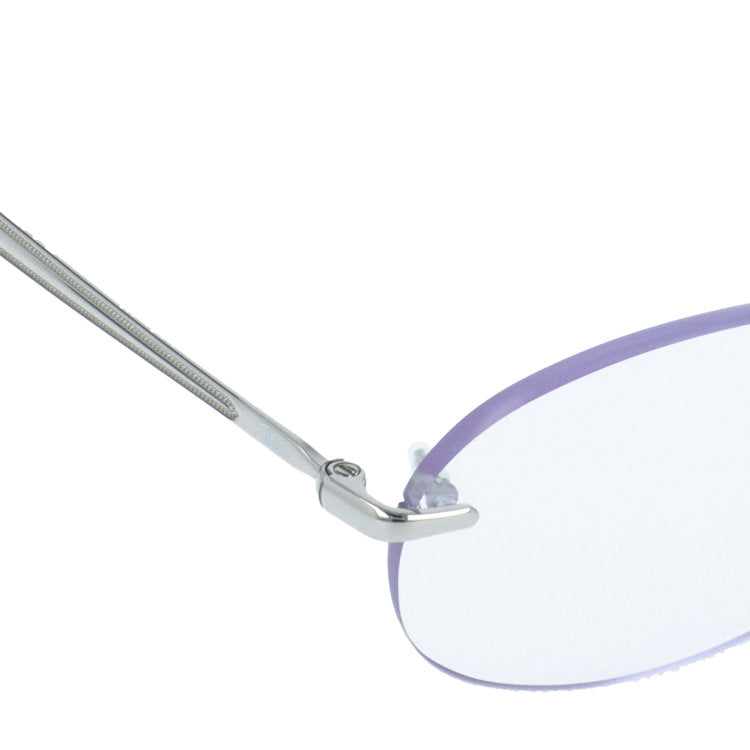 レイバン メガネフレーム 伊達メガネ Ray-Ban RX3767V 2501 52サイズ オーバル型 リムレス ツーポイント型 ユニセックス メンズ レディース