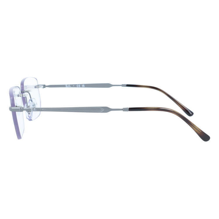 レイバン メガネフレーム 伊達メガネ Ray-Ban RX3768V 3201 54サイズ スクエア型 べっ甲柄 リムレス ベヨネッタメガネ ツーポイント型 ユニセックス メンズ レディース
