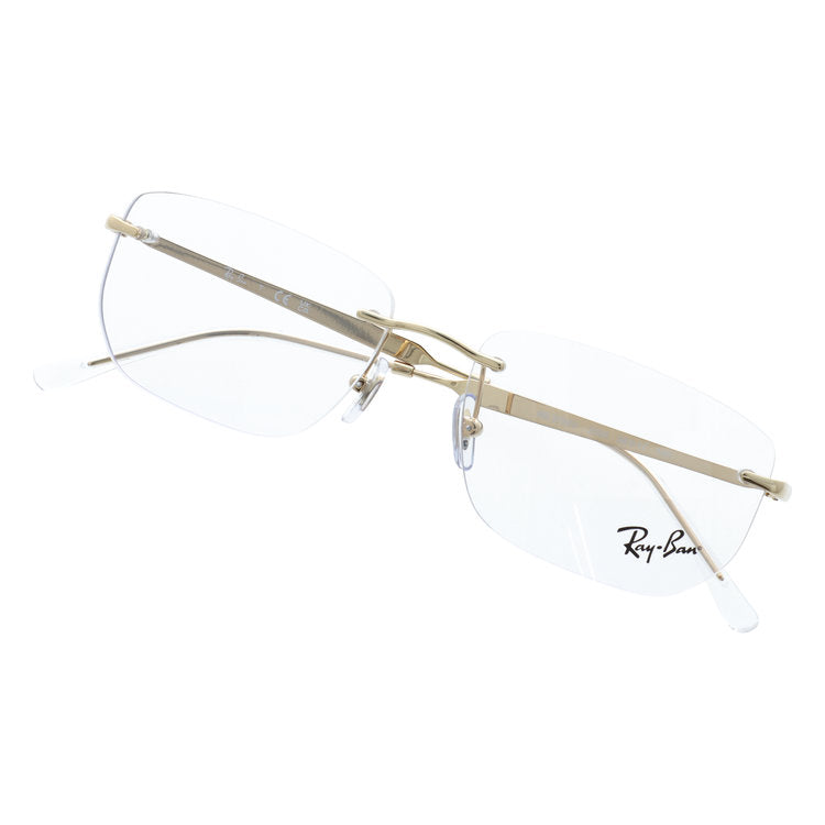 レイバン メガネフレーム 伊達メガネ Ray-Ban RX3768V 2500 56サイズ スクエア型 リムレス ベヨネッタメガネ ツーポイント型 ユニセックス メンズ レディース