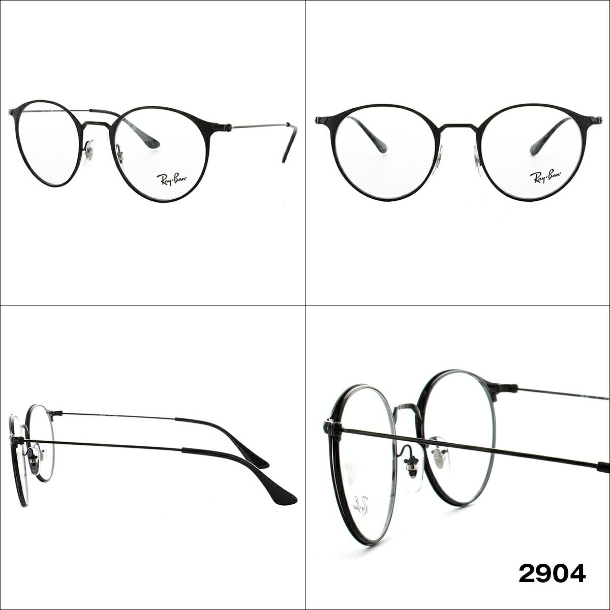 レイバン メガネ フレーム RX6378 2904・2905・2906・2907・2908 49 ボストン型 メンズ レディース 眼鏡 度付き 度なし 伊達メガネ ブランドメガネ 紫外線 ブルーライトカット 老眼鏡 花粉対策 Ray-Ban