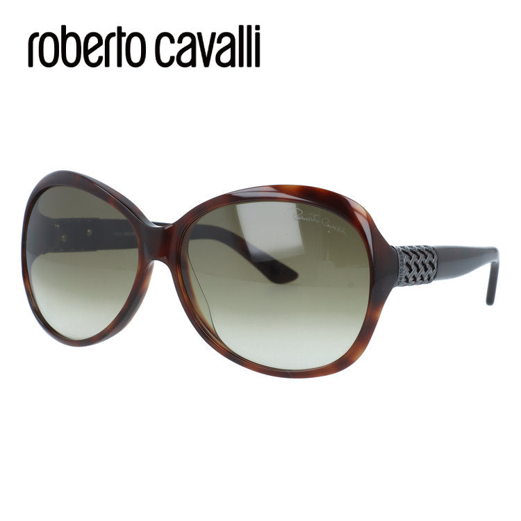 【訳あり】ロベルトカヴァリ サングラス レギュラーフィット Roberto Cavalli RC594S 52P 62サイズ バタフライ型 アウトレット品 ユニセックス メンズ レディース