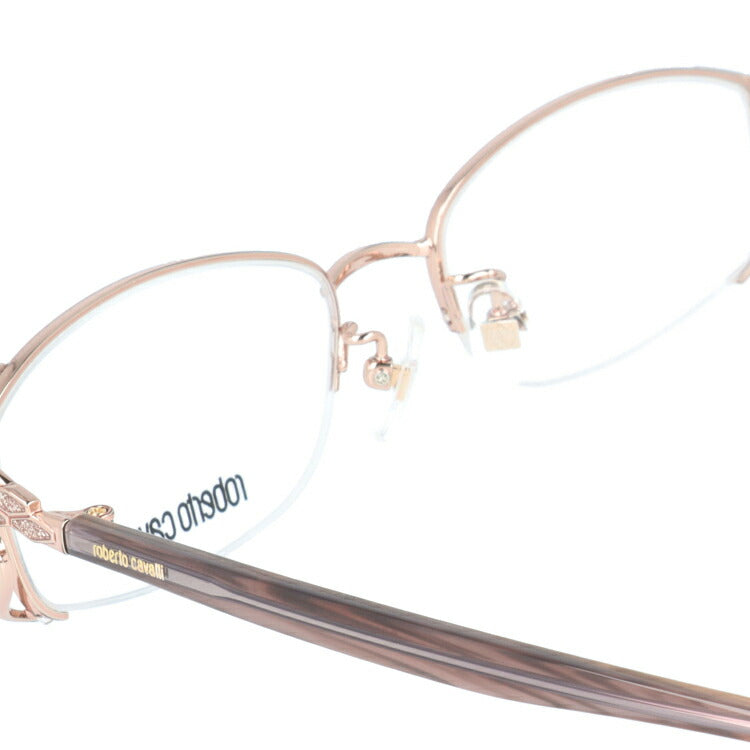 ロベルトカヴァリ Roberto Cavalli メガネ フレーム 眼鏡 度付き 度なし 伊達 RC0604-2 52サイズ スクエア型 レディース ラッピング無料