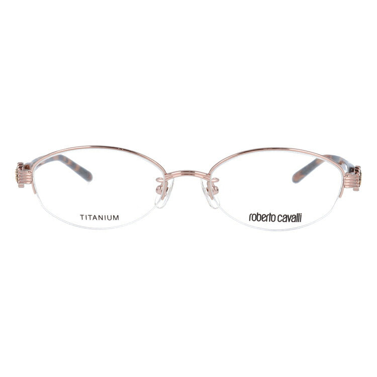 ロベルトカヴァリ Roberto Cavalli メガネ フレーム 眼鏡 度付き 度なし 伊達 RC0606-1 51サイズ ラウンド型 レディース ラッピング無料