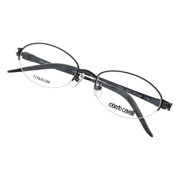 ロベルトカヴァリ Roberto Cavalli メガネ フレーム 眼鏡 度付き 度なし 伊達 RC0608-4 51サイズ ラウンド型 レディース ラッピング無料