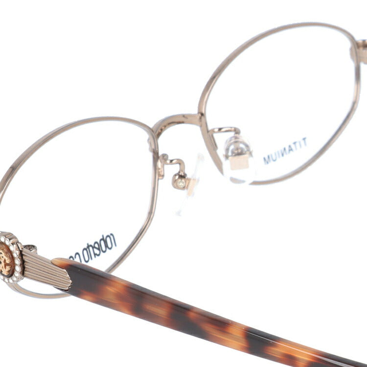メガネ 度付き 度なし 伊達メガネ 眼鏡 Roberto Cavalli ロベルト カバリ RC0605-1 52サイズ ラウンド型 レディース ラッピング無料