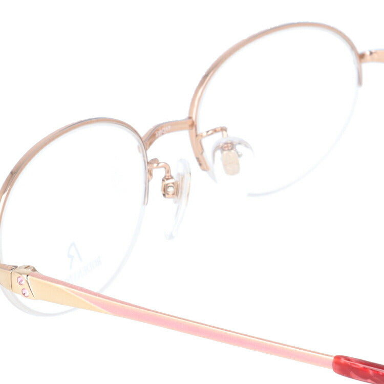【国内正規品】ローデンストック メガネフレーム エクスクルーシブ 伊達メガネ RODENSTOCK EXCLUSIV R0172-A 51サイズ オーバル レディース ラインストーン