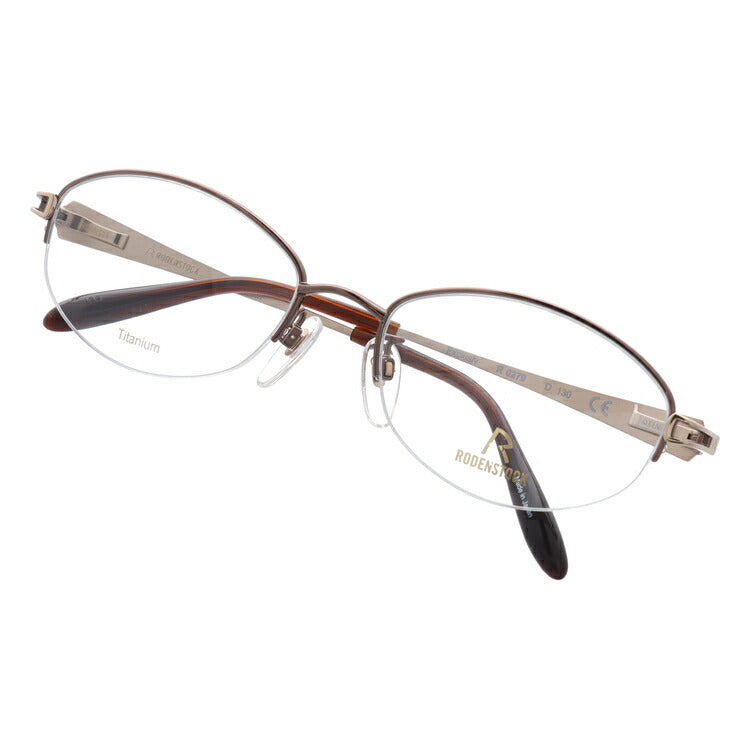 【国内正規品】ローデンストック メガネフレーム エクスクルーシブ 伊達メガネ RODENSTOCK EXCLUSIV R0279-D 52サイズ オーバル レディース 日本製